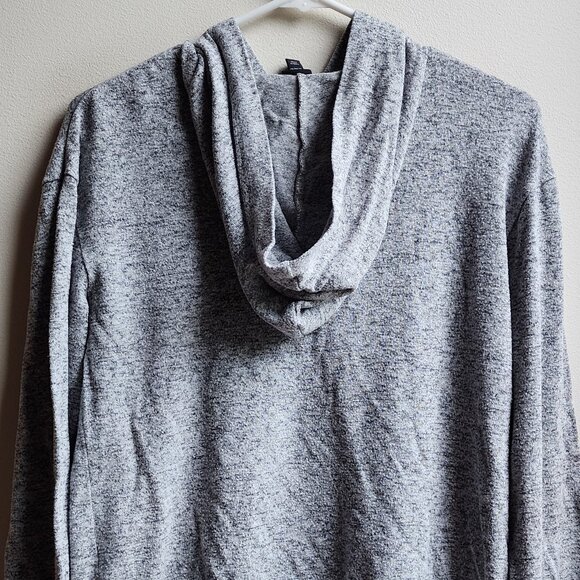 Art Class Juniors Gray Lace Hooded Pullover Sweater Size XL (14/16) - Picture 12 of 13